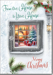 Our House to your House greeting card