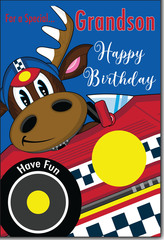 Grandson Birthday greeting card