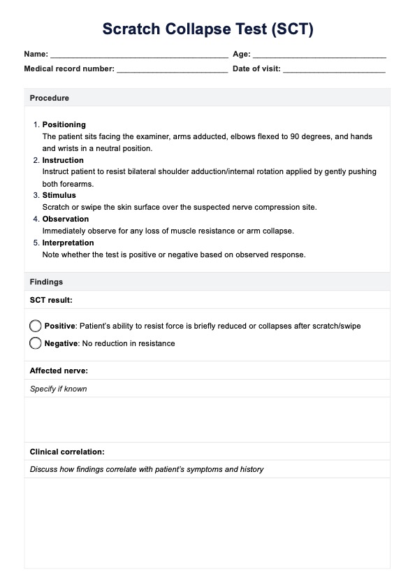 Scratch Collapse Test (SCT) PDF Example