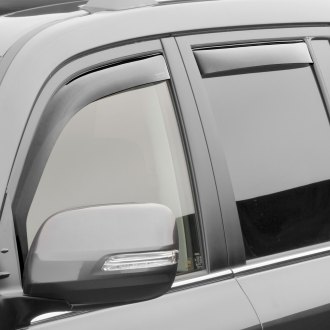 Toyota Land Cruiser Wind Deflectors | Rain Guards | Window Visors