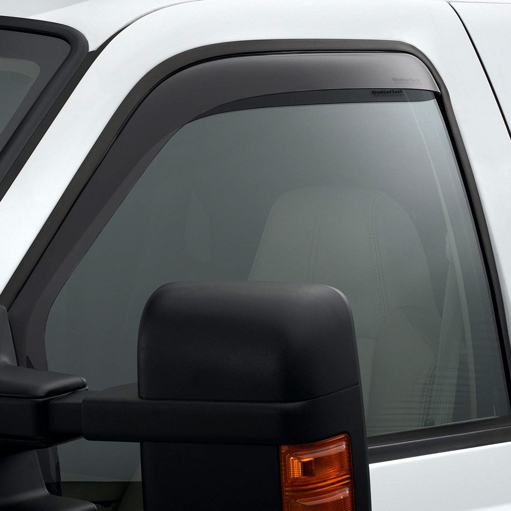 WeatherTech® - Dark Smoke Front Window Deflectors