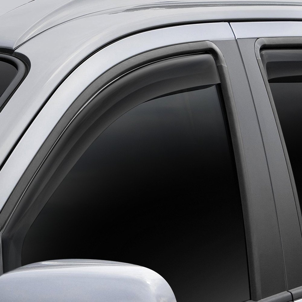 WeatherTech® - Hyundai Santa Fe 2007-2012 Dark Smoke Side Window Deflectors