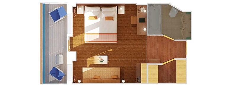 Ocean Suite Floor Plan