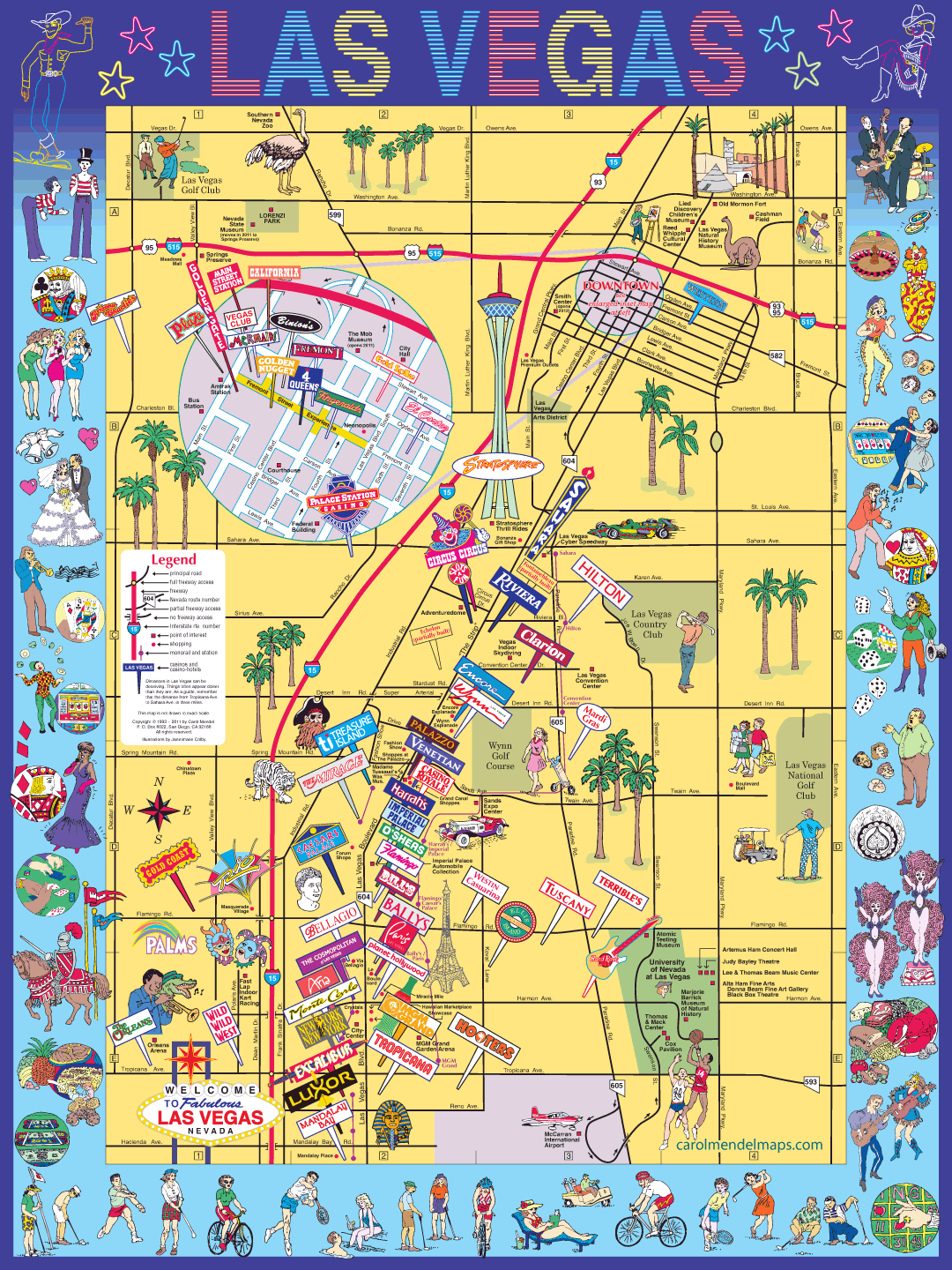 Las Vegas Maps Printable