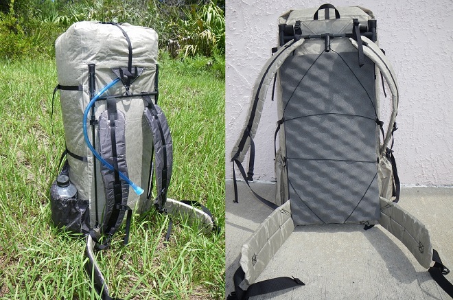 External frame backpack