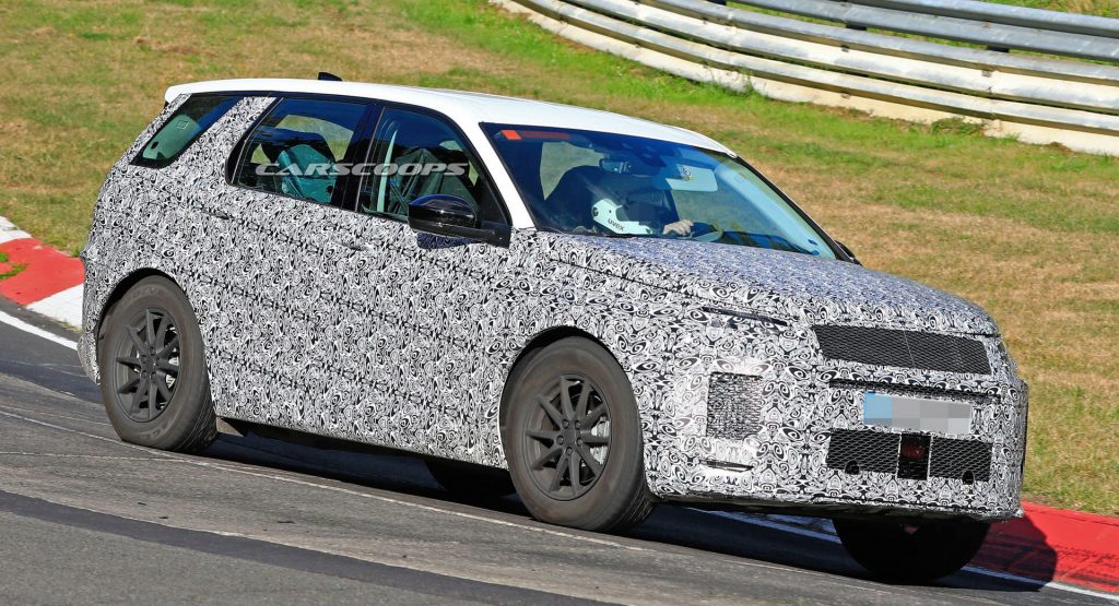  Land Rover Out Honing Facelifted Discovery Sport On The Track