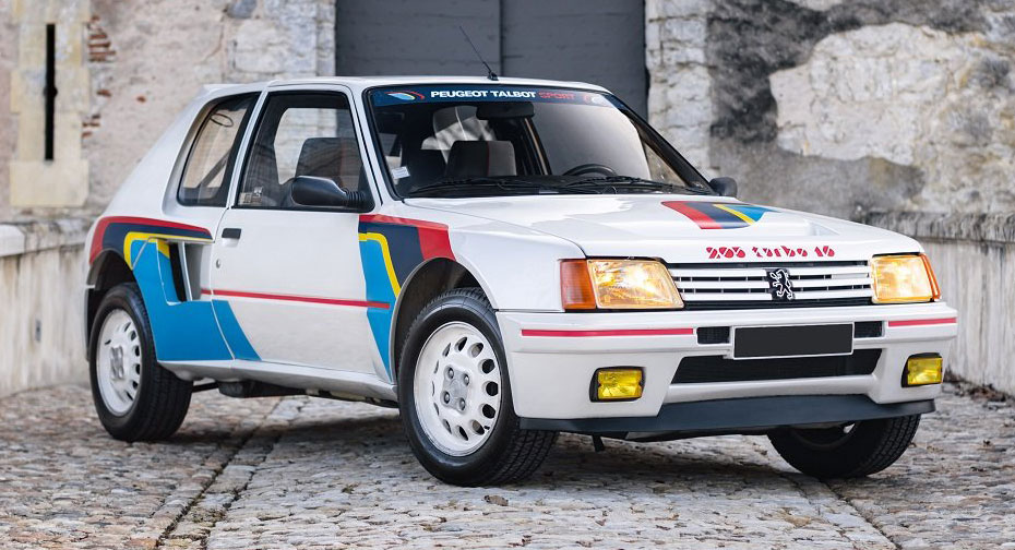  Mid-Engine Peugeot 205 Turbo 16 Celebrates Group B Rallying Halcyon Days