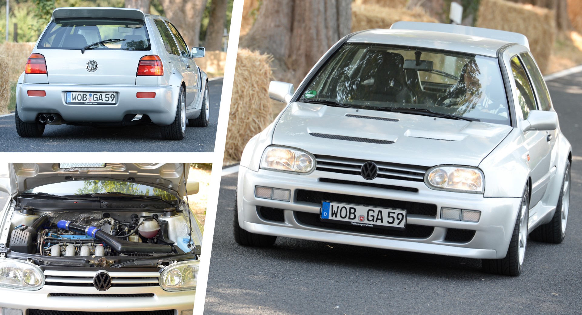 1993 Le prototype VW Golf « Rallye » est une spéciale d’homologation WRC qui n’a jamais atteint la production