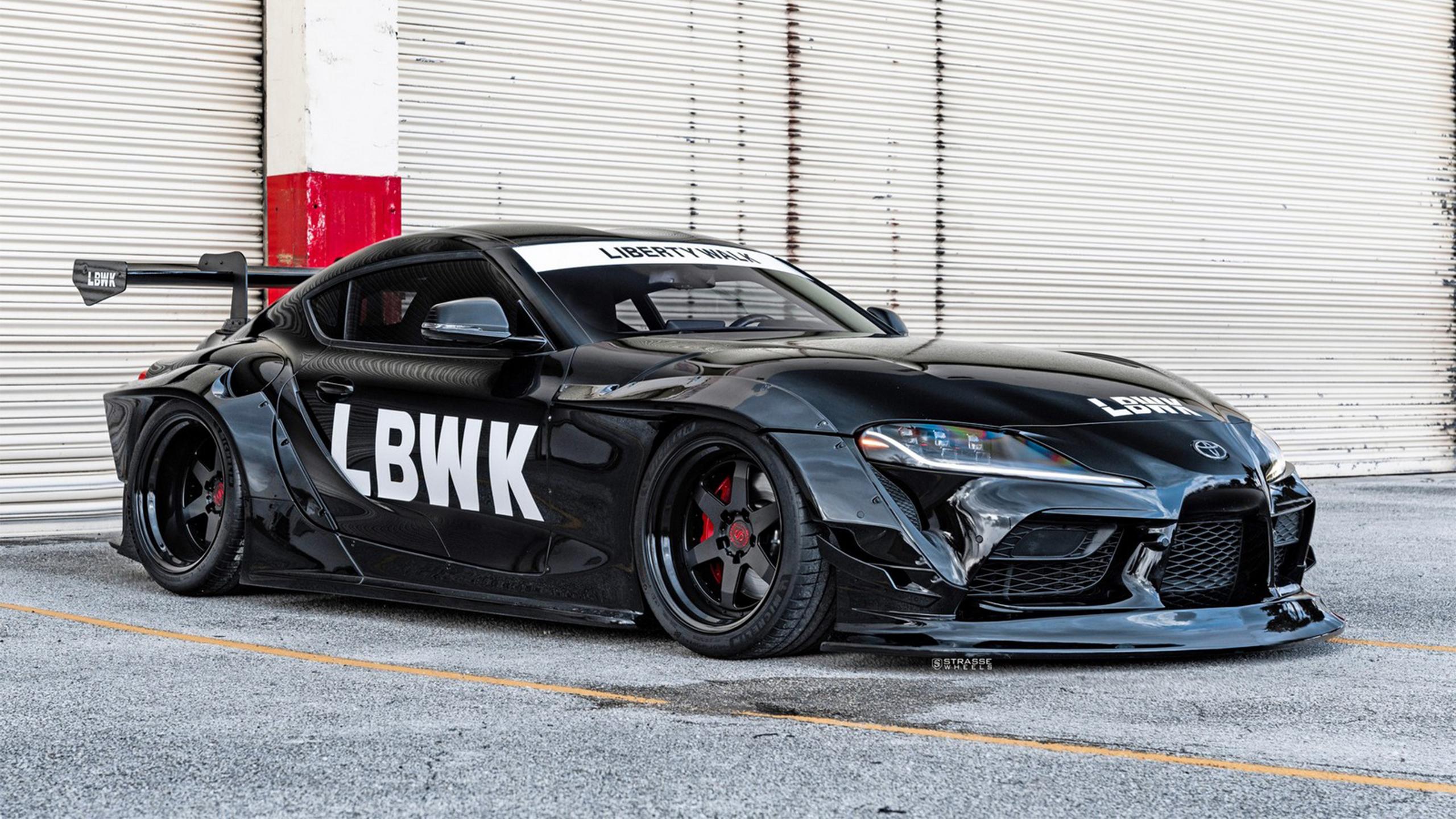 This Widebody Toyota Supra From Liberty Walk Is All About The Looks ...