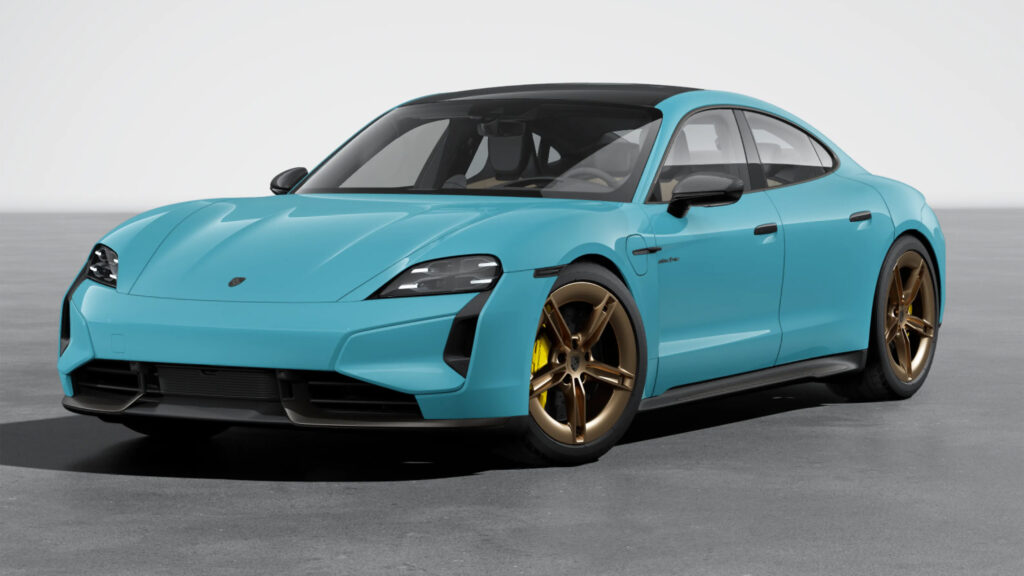  Porsche Lets You Go Wild Configuring Your New 2025 Taycan