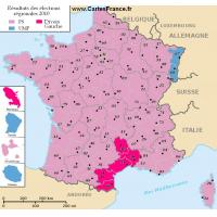 Carte elections regionales 2010