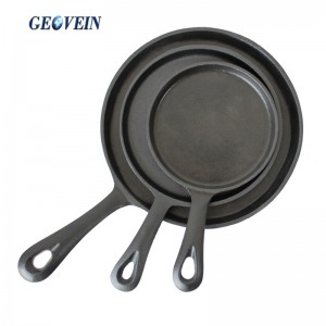 Cast Iron Metal Mini Skillet Smooth