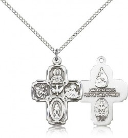 Women's Five Way Cross Pendant [CM2088]