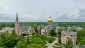 The University of Notre Dame.