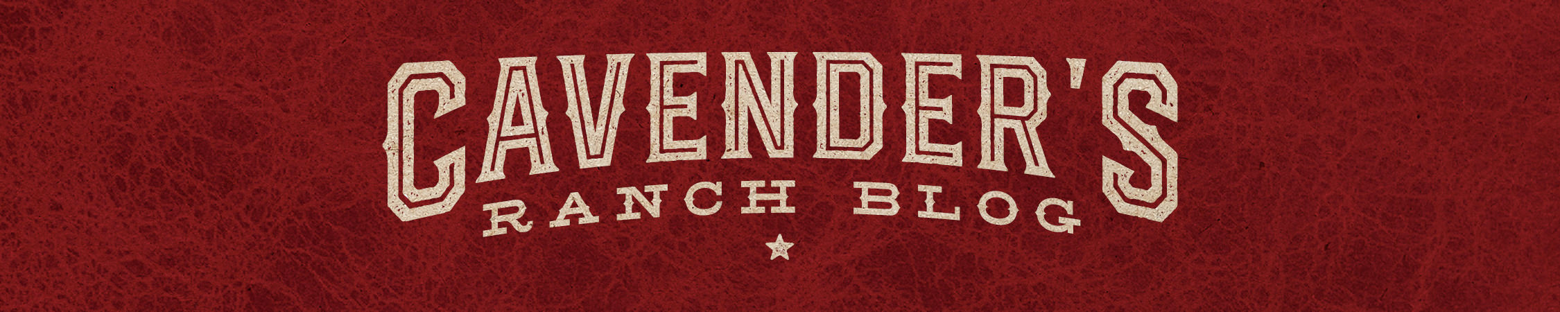 Cavenders Ranch Blog