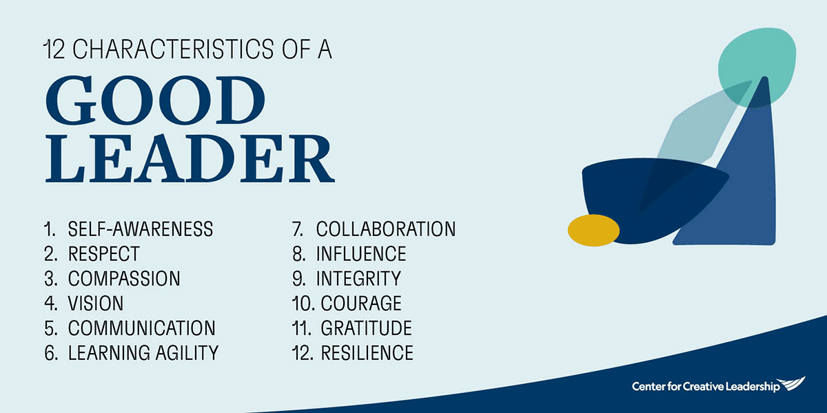 The 12 Characteristics of a Good Leader | CCL