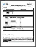 monthly reporting plan