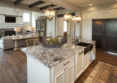 Granite Kitchen Island