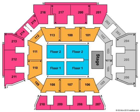 Jones Convocation Center Tickets In Chicago Illinois Seating Charts 