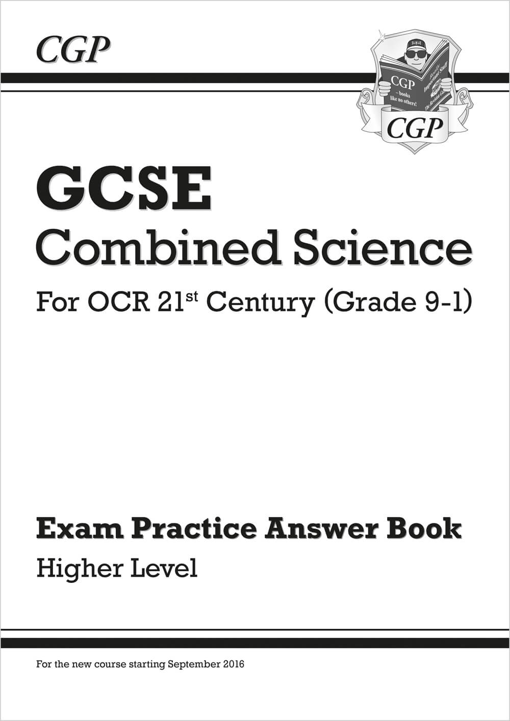 S2HQA41 - GCSE Combined Science: OCR 21st Century Answers (for Exam Practice Workbook) - Higher