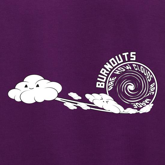 Burnout Clouds t shirt