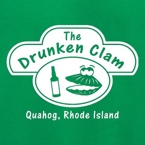 The Drunken Clam t shirt