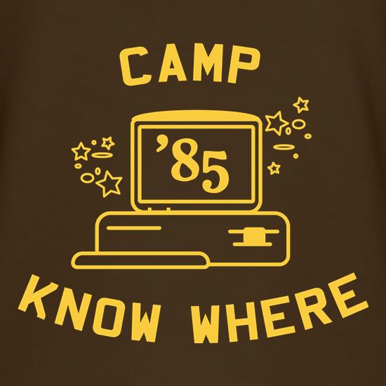 Camp Know Where t shirt