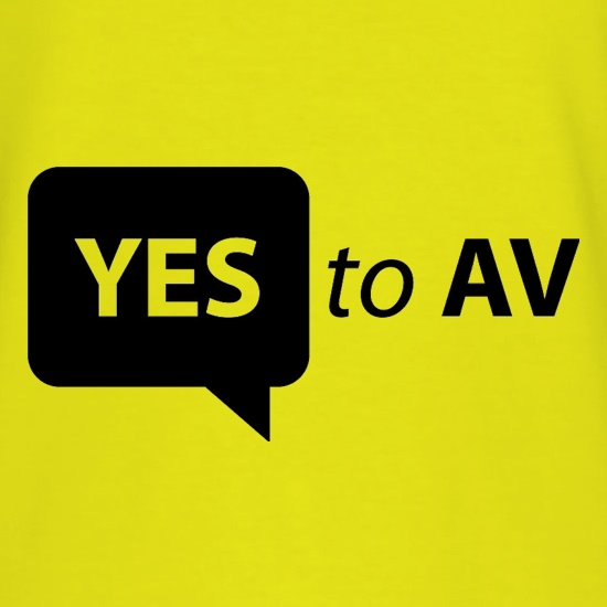 Yes To AV t shirt