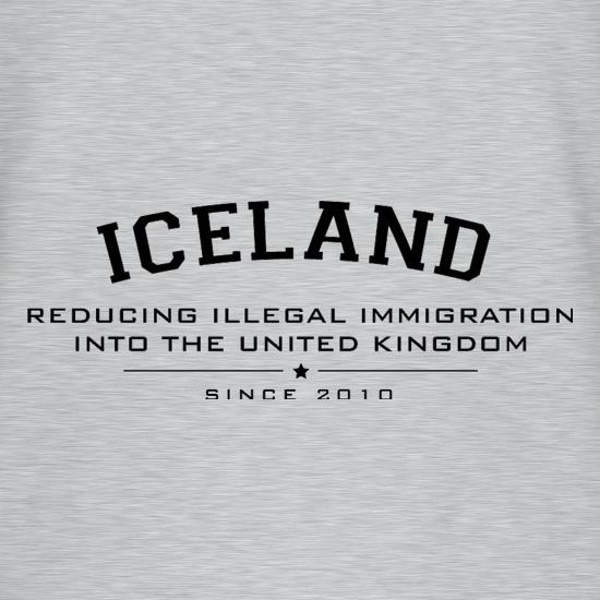 Iceland Reducing Illegal Immigration Since 2010 t shirt