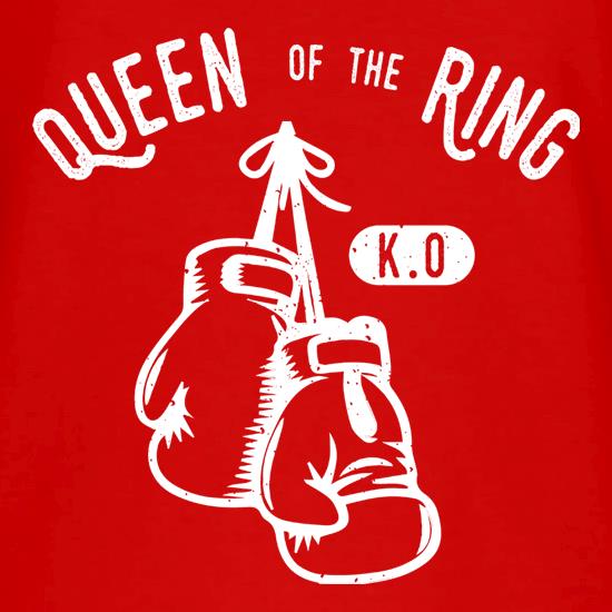 Queen Of The Ring t shirt