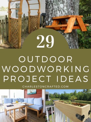 29 outdoor woodworking project ideas