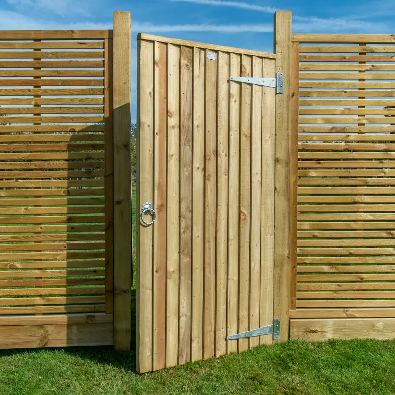 Chart featheredge garden gate