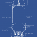 Saturn V Rocket Blueprint