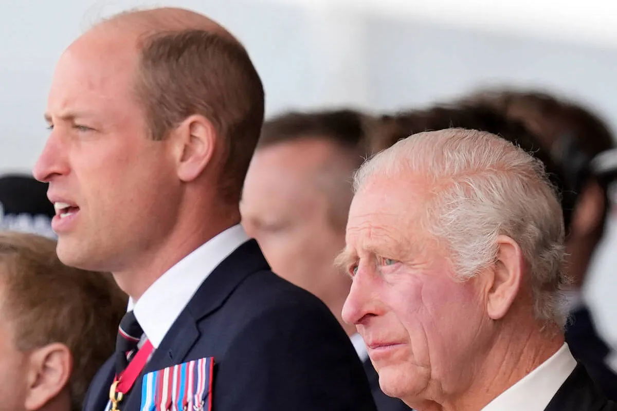 Prince William and King Charles III, who is likely tired of being overshadowed by Prince William.