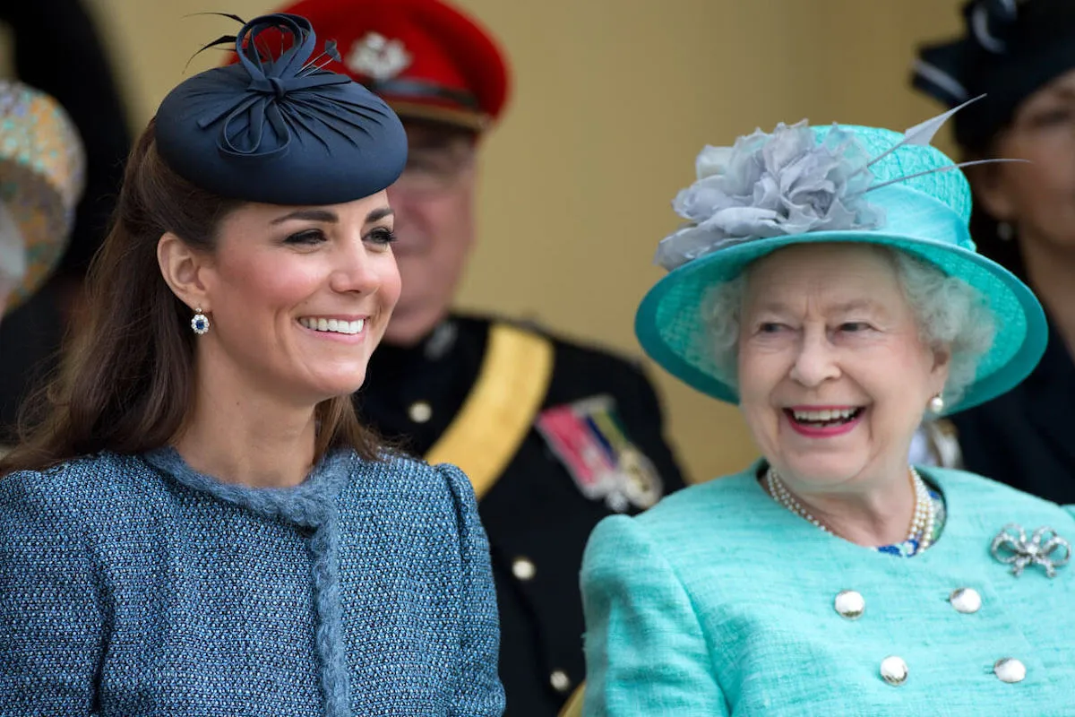 Kate Middleton, who received a special birthday gift from Queen Elizabeth II in 2022, with. the queen