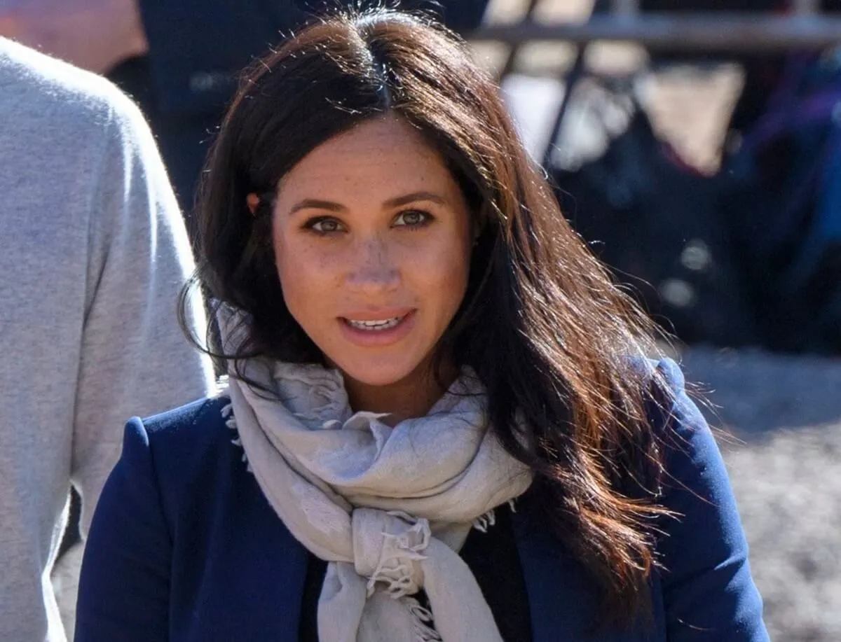 Meghan Markle visits a boarding house in the town of Asni in Morocco