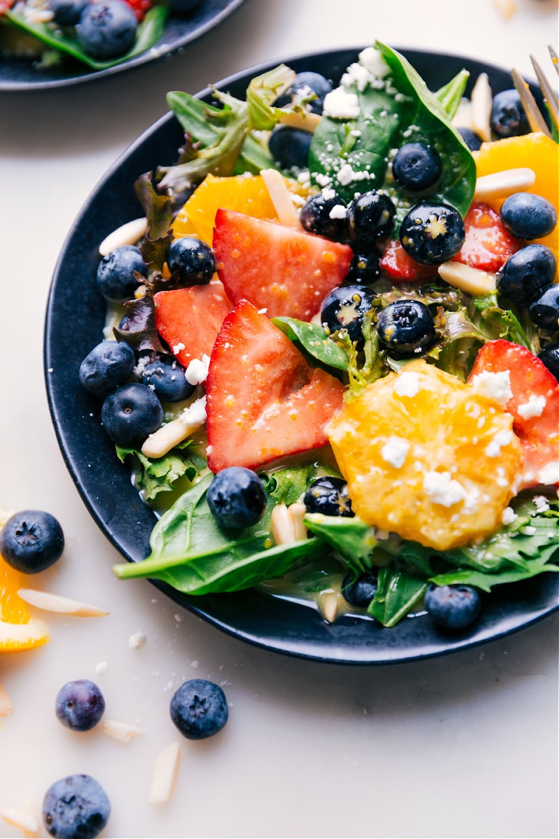 image of a salad with Citrus Vinaigrette