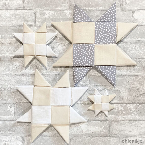 Scandinavian Fabric Stars Tutorial