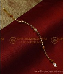 BCT418 - 1 Gram Gold Men Ruthratcham Bracelet Design Buy Online