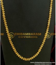 CHN082 - Traditional Design One Gram Gold Annamalai Chain Design Guarantee Chain Buy Online 