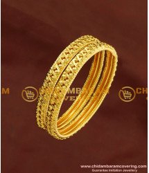 KBL027 - 2.4 Size Latest Baby Gold Bangles Design Guarantee Bangles Buy Online