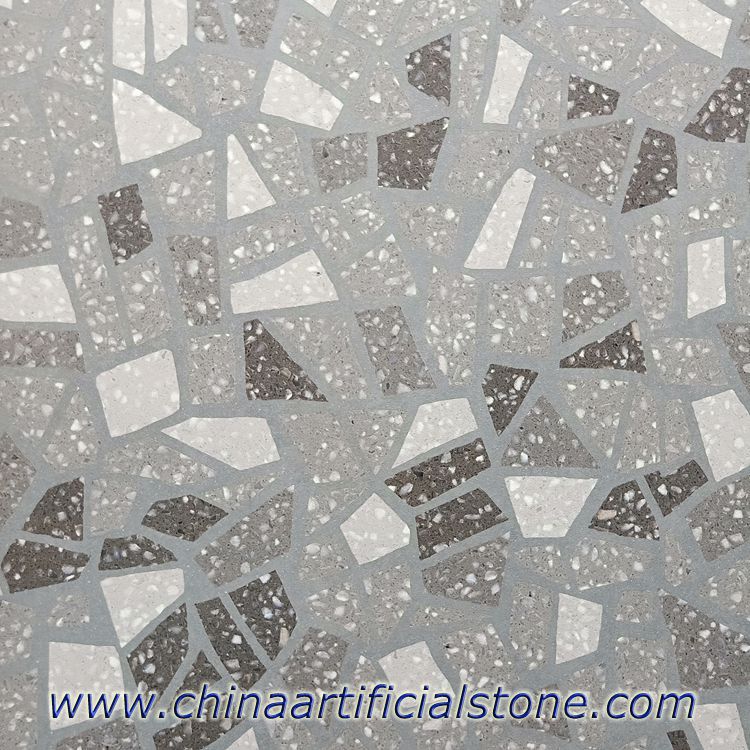 Large Terrazzo Look Porcelain Tiles