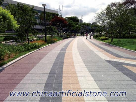 Permeable Ceramic Brick Walkways Pavers