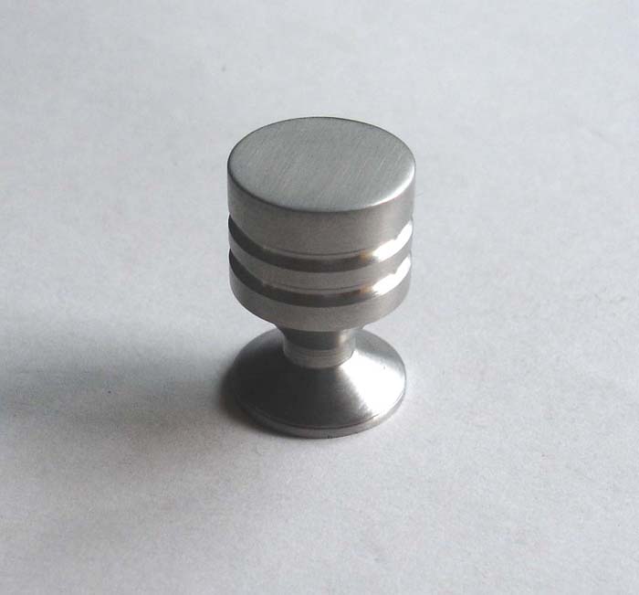 metal cabinet knob stainless steel