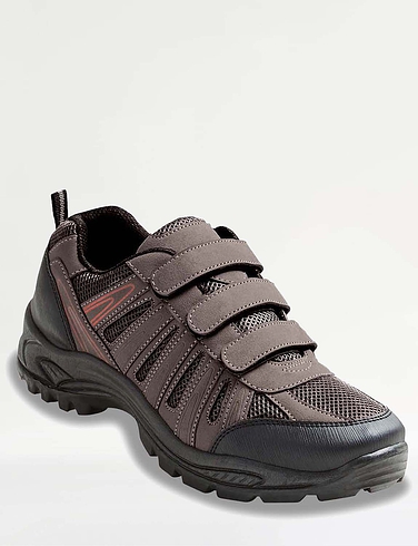 Touch Fasten Wide Fit Walking Shoe