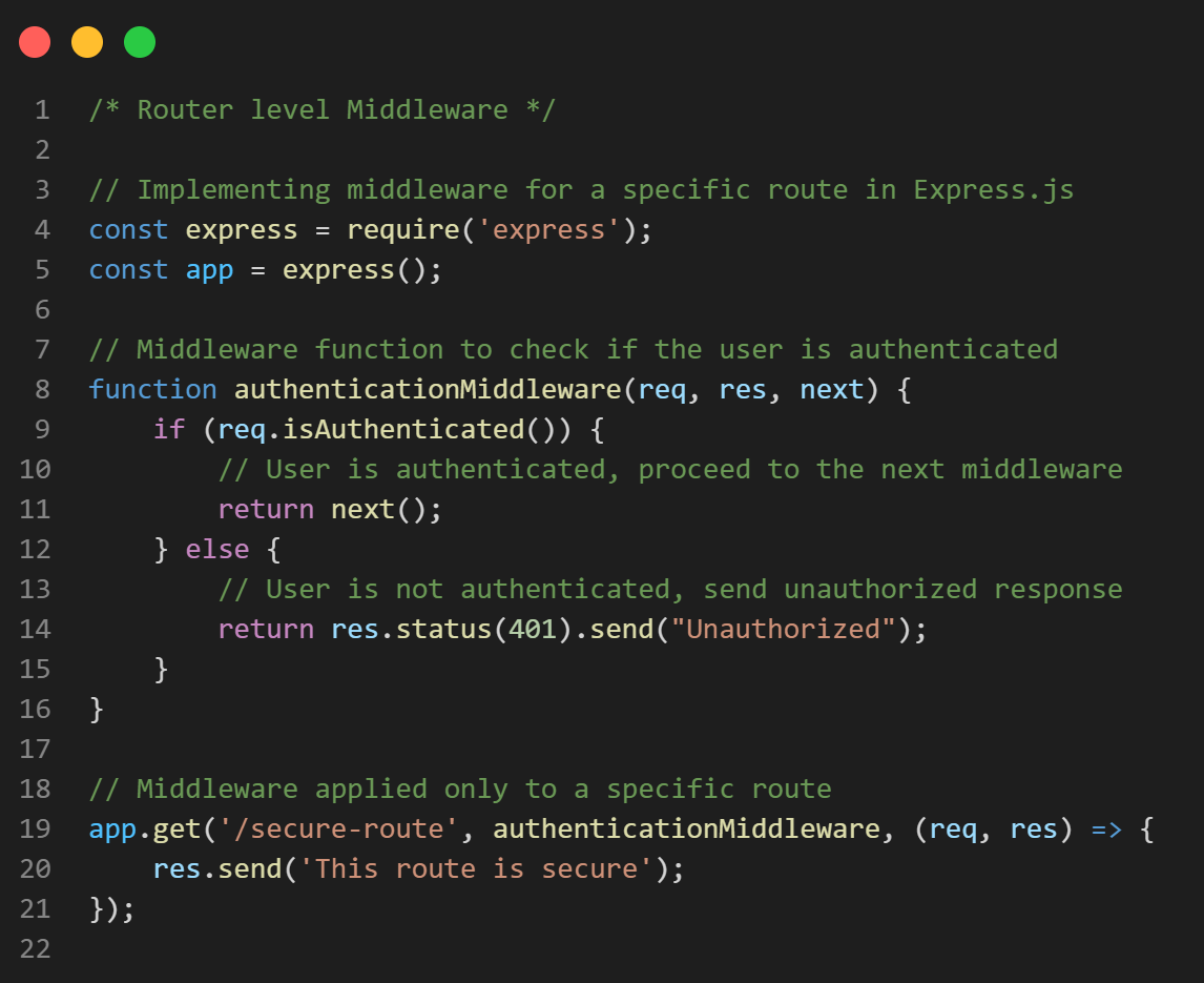 Understanding Middleware in Node.js - CHG IT CONSULTANCY PVT LTD