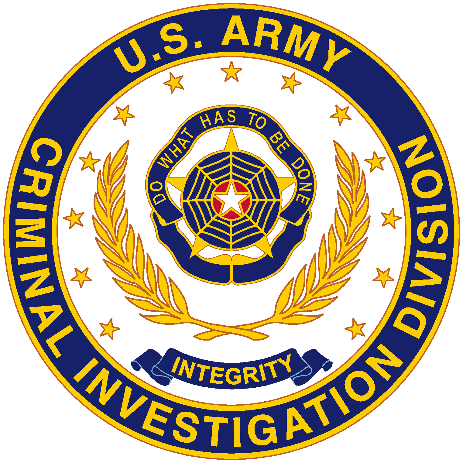 Army CID official Crest