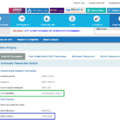 utr number status online sbi