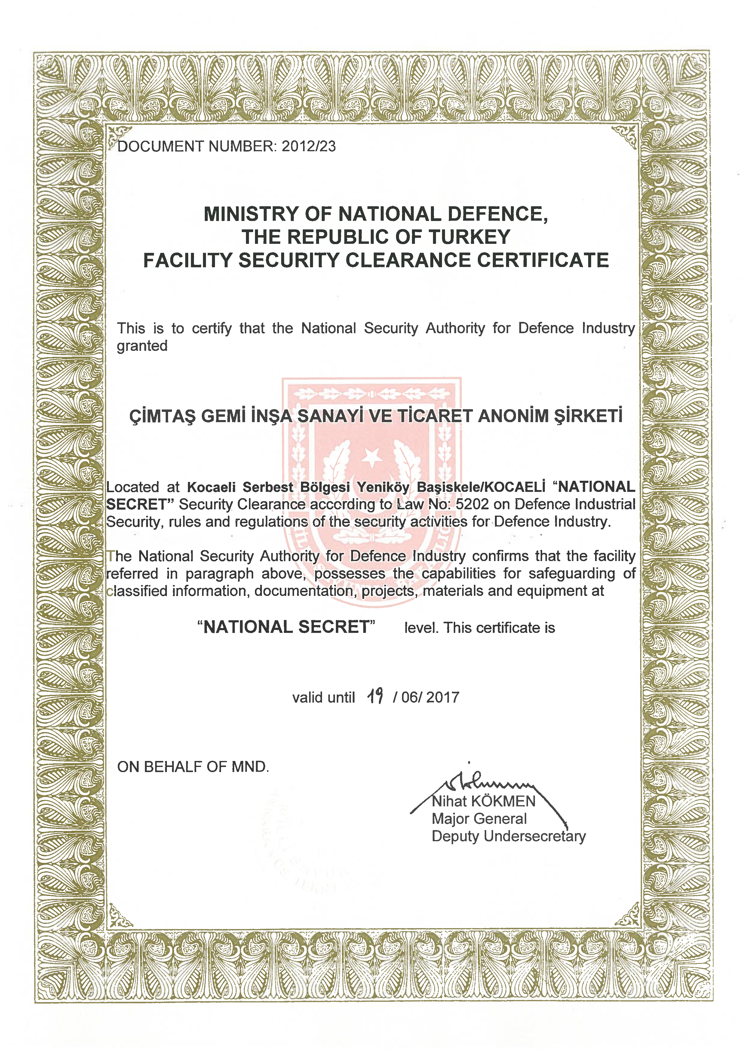 Certificate Of Clearance - prntbl.concejomunicipaldechinu.gov.co