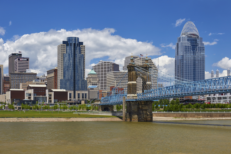 Cincinnati Airport serves Greater Cincinnati metropolitan area.